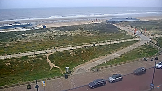 Boulevard en strand (Zuidzijde)